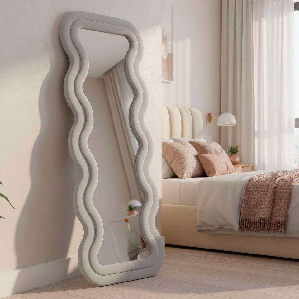 Hanah Home Cheval Mirror Mundo Oval, vit från Hanah Home, bild 2