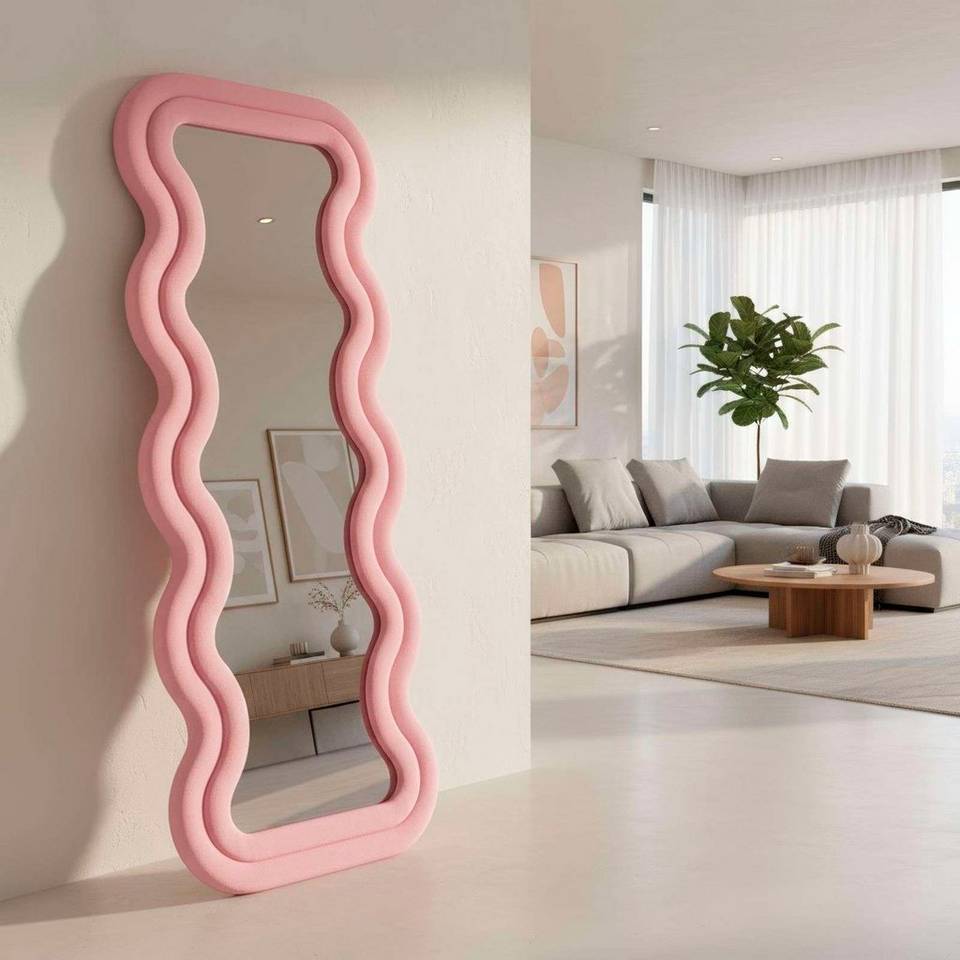 Hanah Home Cheval Mirror Mundo Oval, rosa från Hanah Home, bild 5