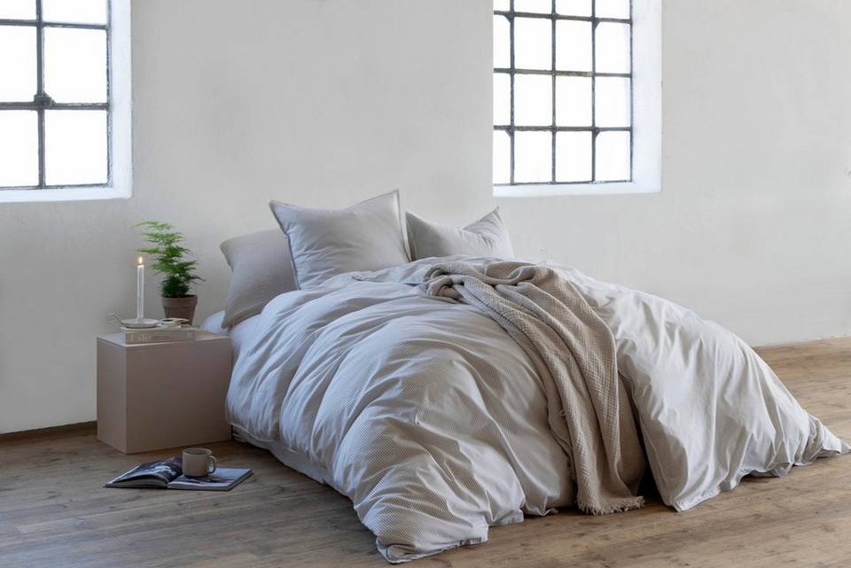 Borås Cotton Bäddset Cille, beige från Borås Cotton, bild 5