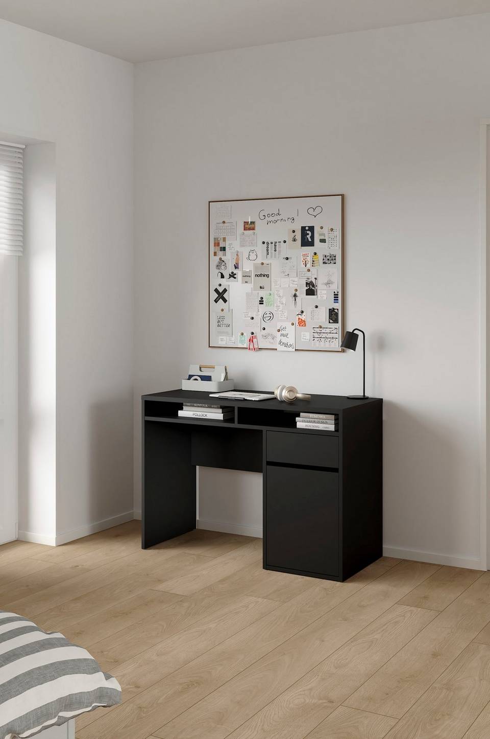 Tvilum Funktion Plus Desk 1 dörr, svart från Tvilum, bild 5