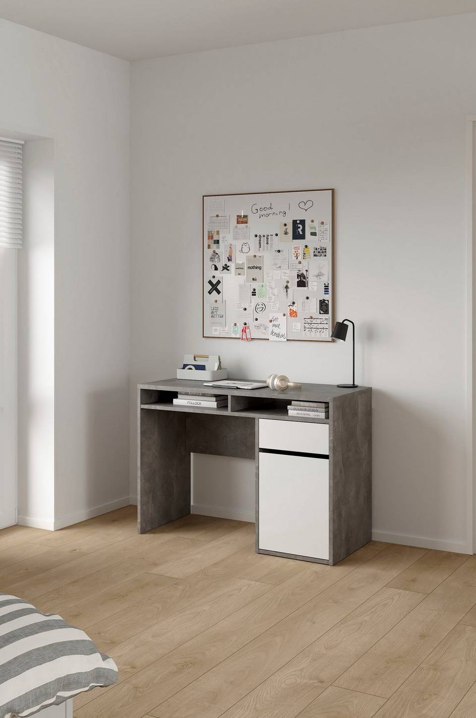 Tvilum Funktion Plus Desk 1 dörr, vit från Tvilum, bild 5