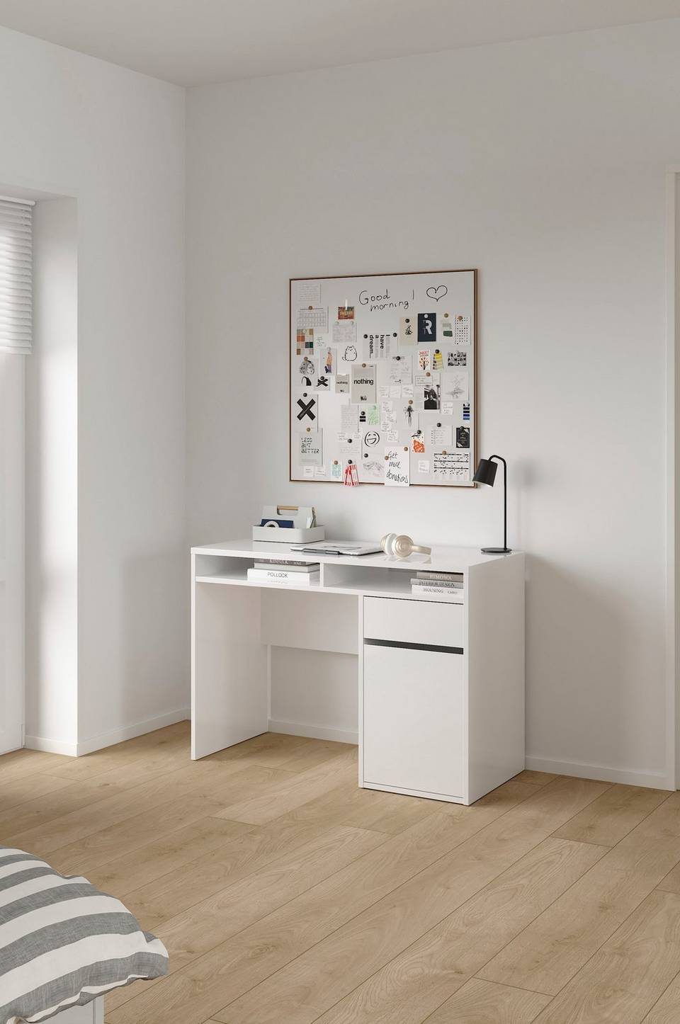 Tvilum Funktion Plus Desk 1 dörr, vit från Tvilum, bild 5