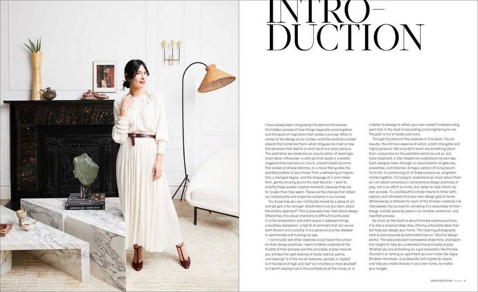 New Mags Coffee Table Book Live Beautiful, beige från New Mags, bild 2