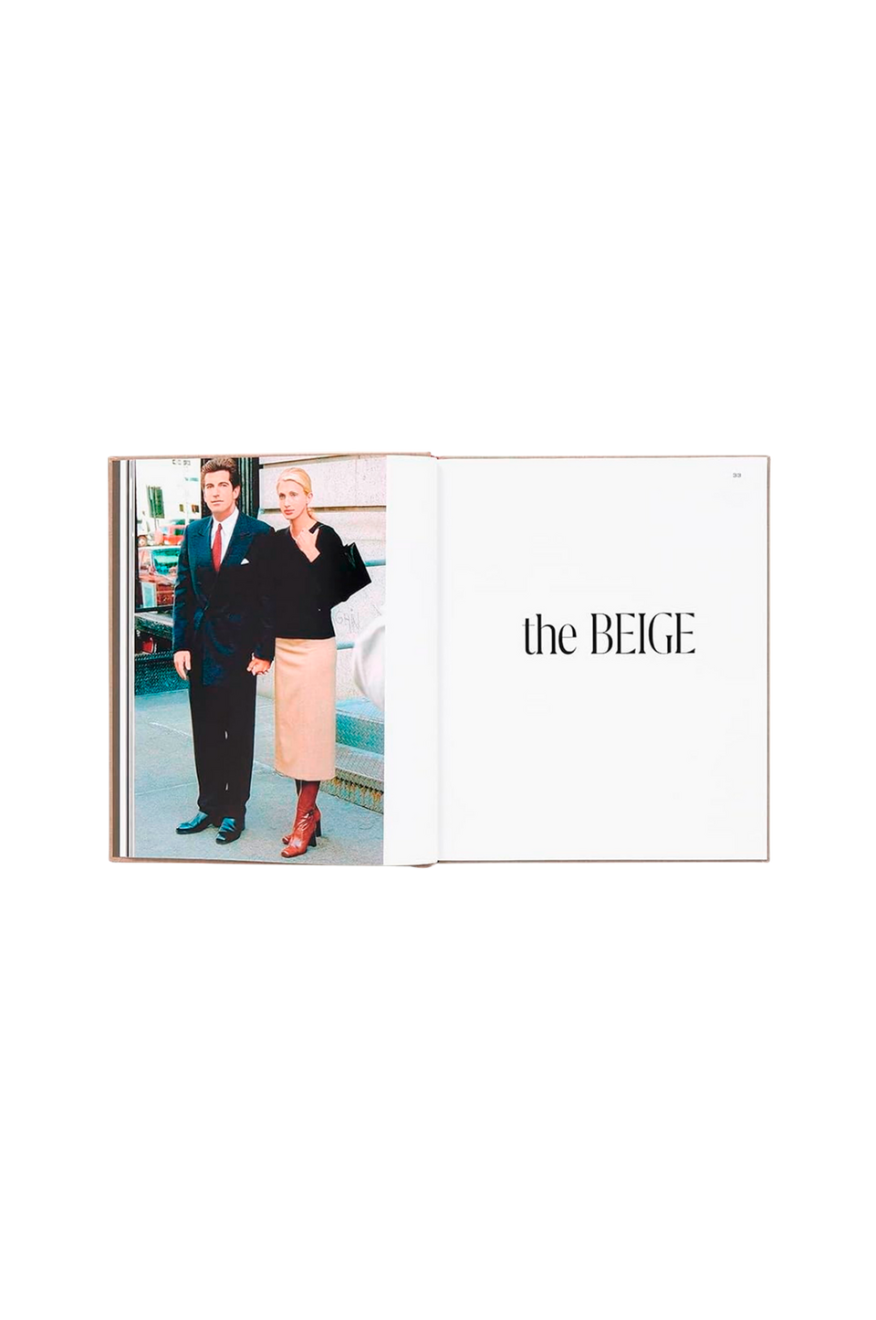 New Mags Coffee Table Book Cbk: Carolyn Bessette Kennedy : A Life In Fashion, beige från New Mags, bild 2