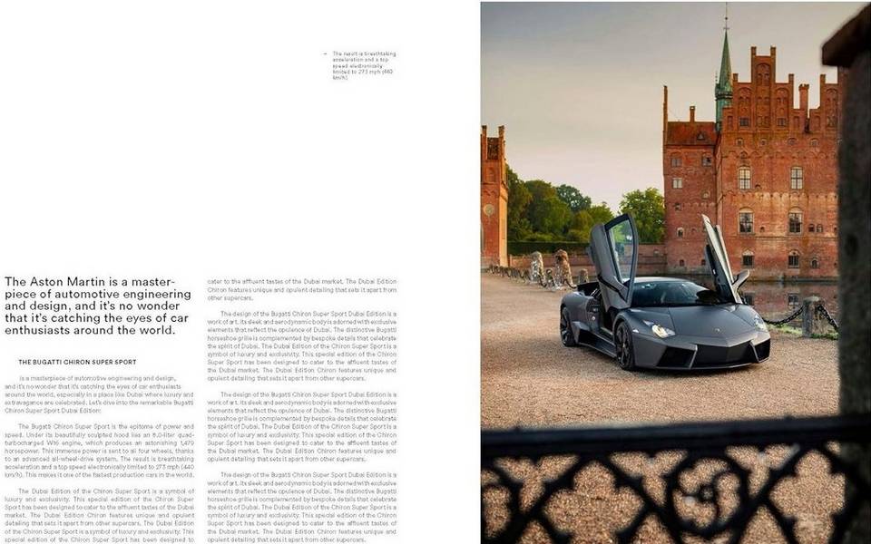 New Mags Coffee Table Book Iconic Classic Cars, brun från New Mags, bild 2