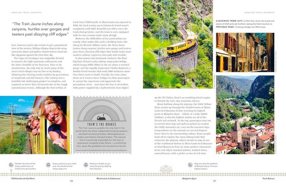 New Mags Coffee Table Book Amazing Train Journeys , 2Nd. Edt., grå från New Mags, bild 2