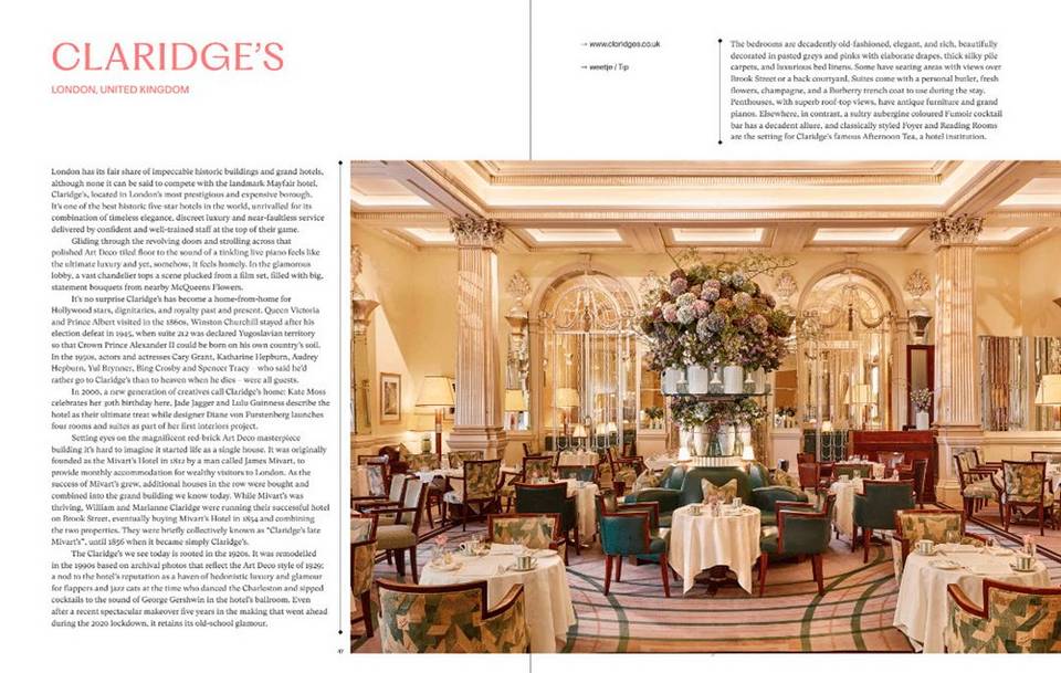 New Mags Coffee Table Book Grand Hotels Of The World, grön från New Mags, bild 2