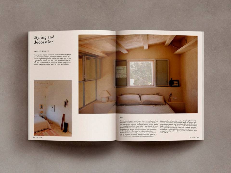 New Mags Coffee Table Book Barefoot Living Book, beige från New Mags, bild 2