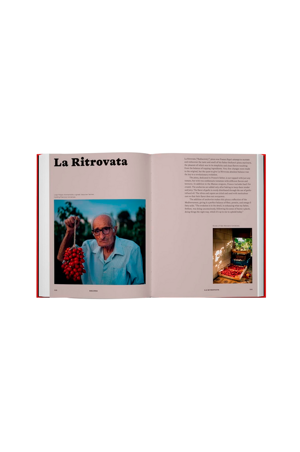 New Mags Coffee Table Book Franco Pepe Pizza Chef, röd från New Mags, bild 2