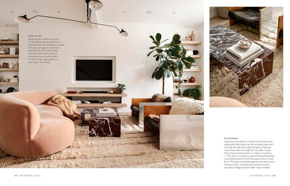 New Mags Coffee Table Book The Soft Minimalist Home, beige från New Mags, bild 2