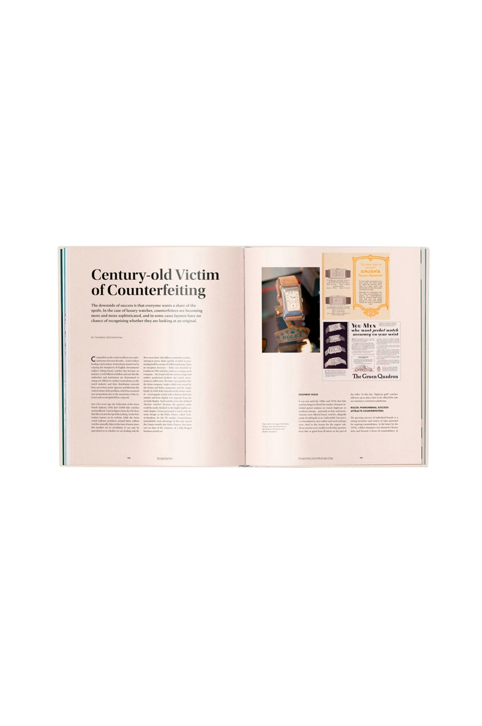 New Mags Coffee Table Book The Watch Book Rolex Next Generation, beige från New Mags, bild 2