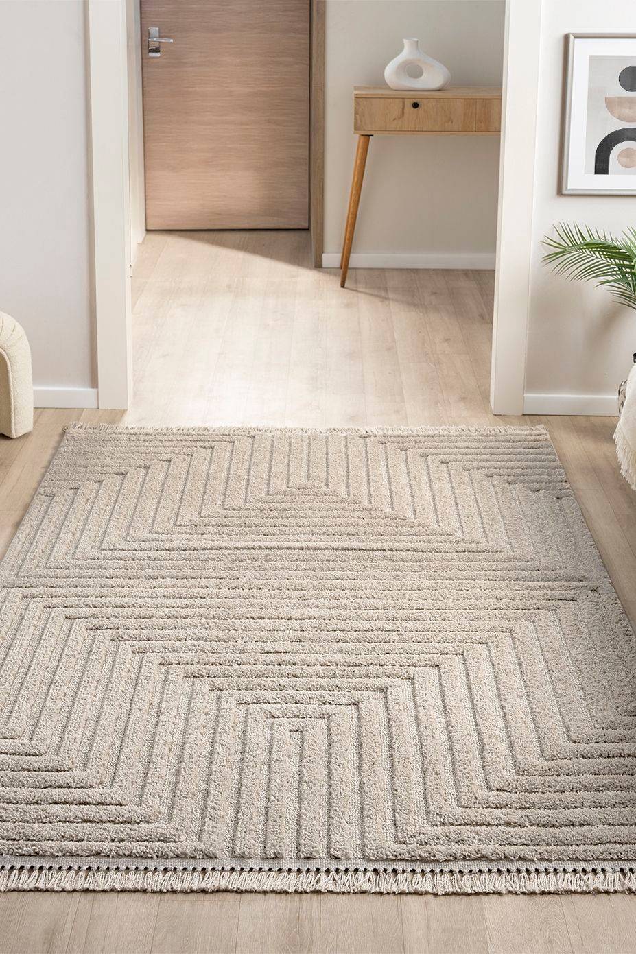 Hanah Home Matta-Faselis, beige från Hanah Home, bild 5