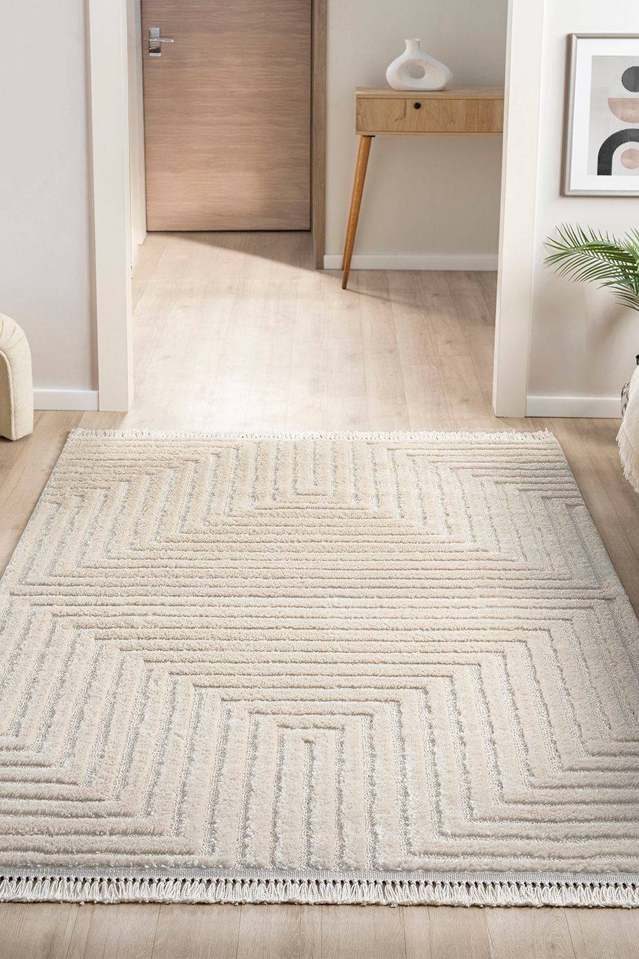 Hanah Home Matta-Faselis, beige från Hanah Home, bild 5