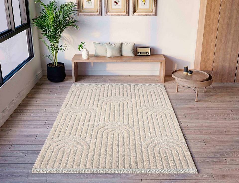 Hanah Home Matta-Janerio, beige från Hanah Home, bild 5