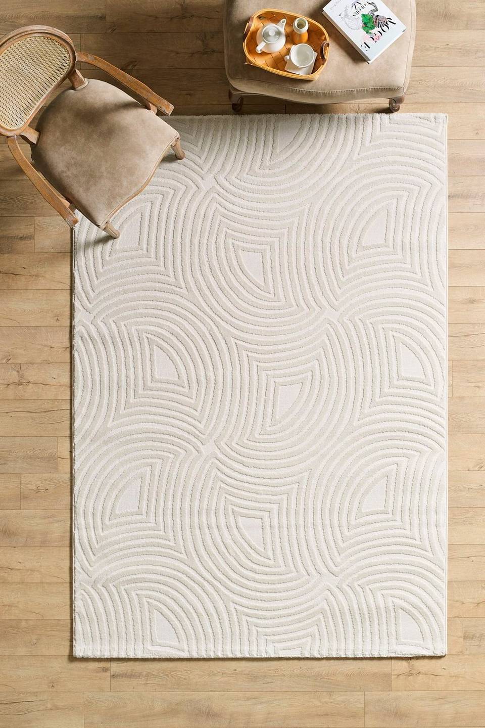 Hanah Home Matta-Lamana, beige från Hanah Home, bild 5