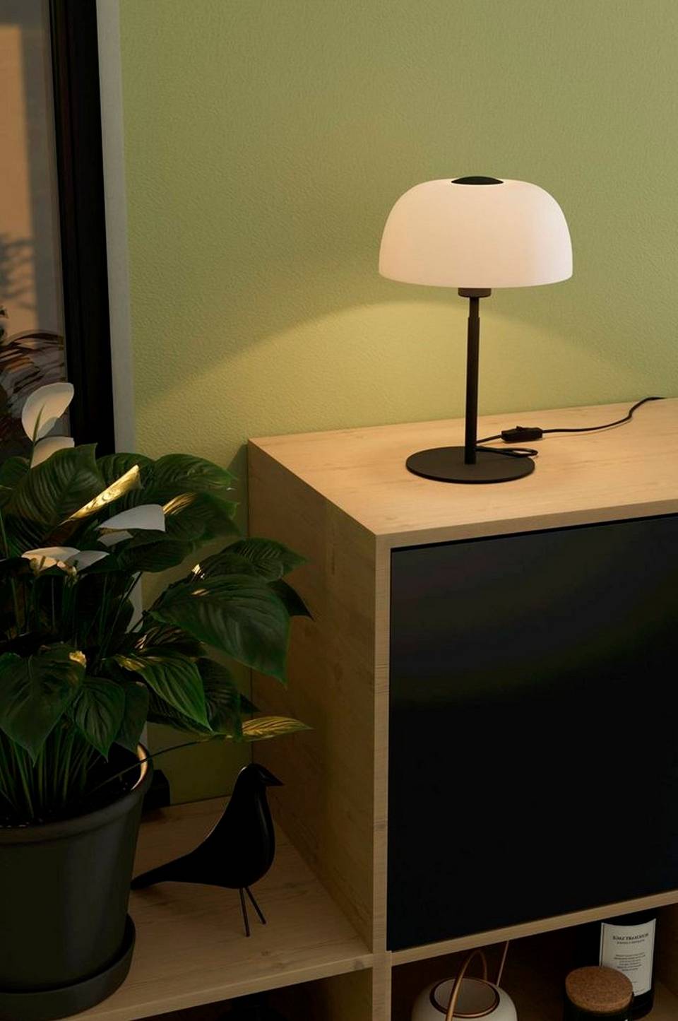 EGLO Bordslampa Solo 2, vit från EGLO, bild 5