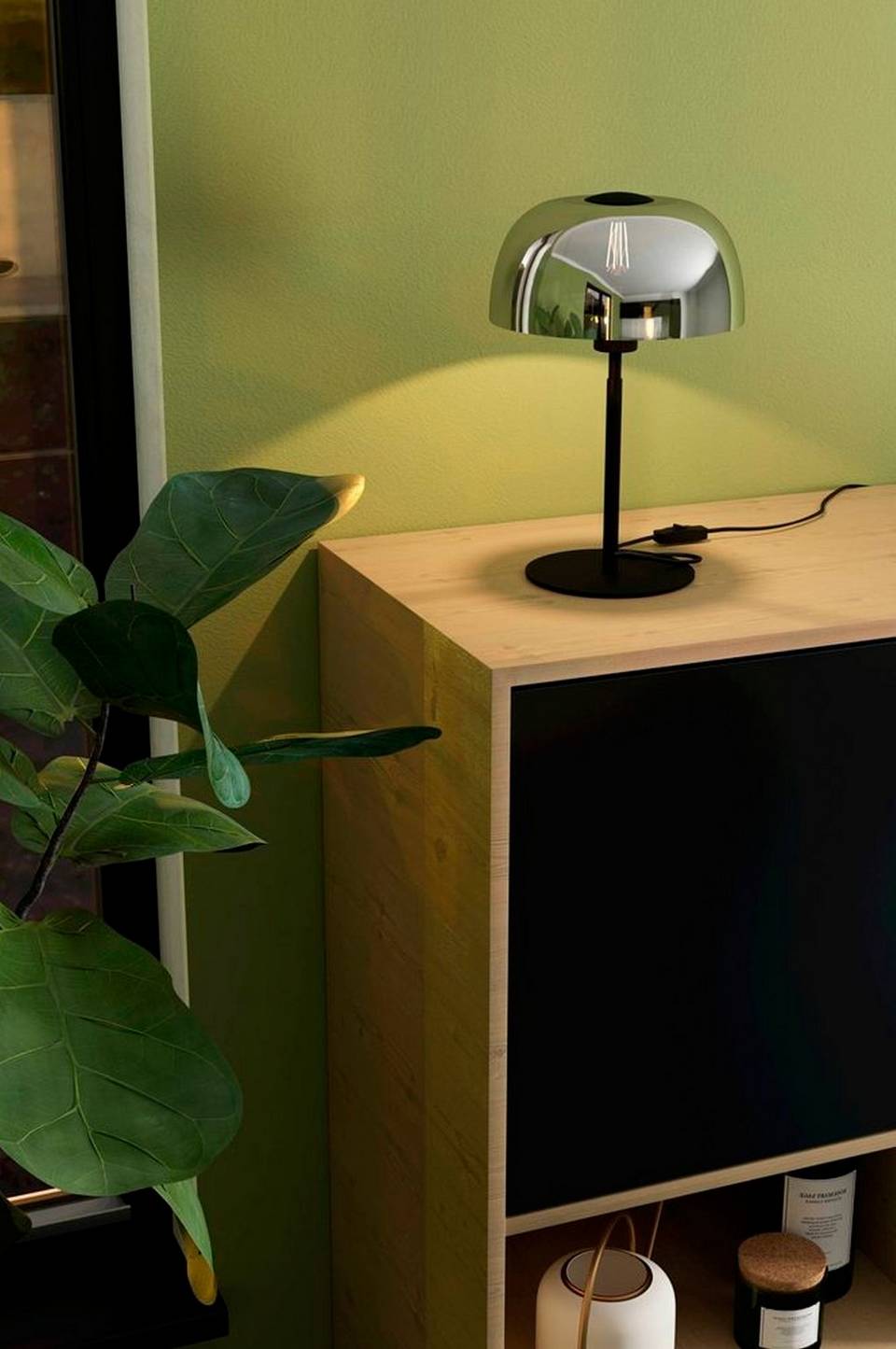 EGLO Bordslampa Solo 2, svart från EGLO, bild 5