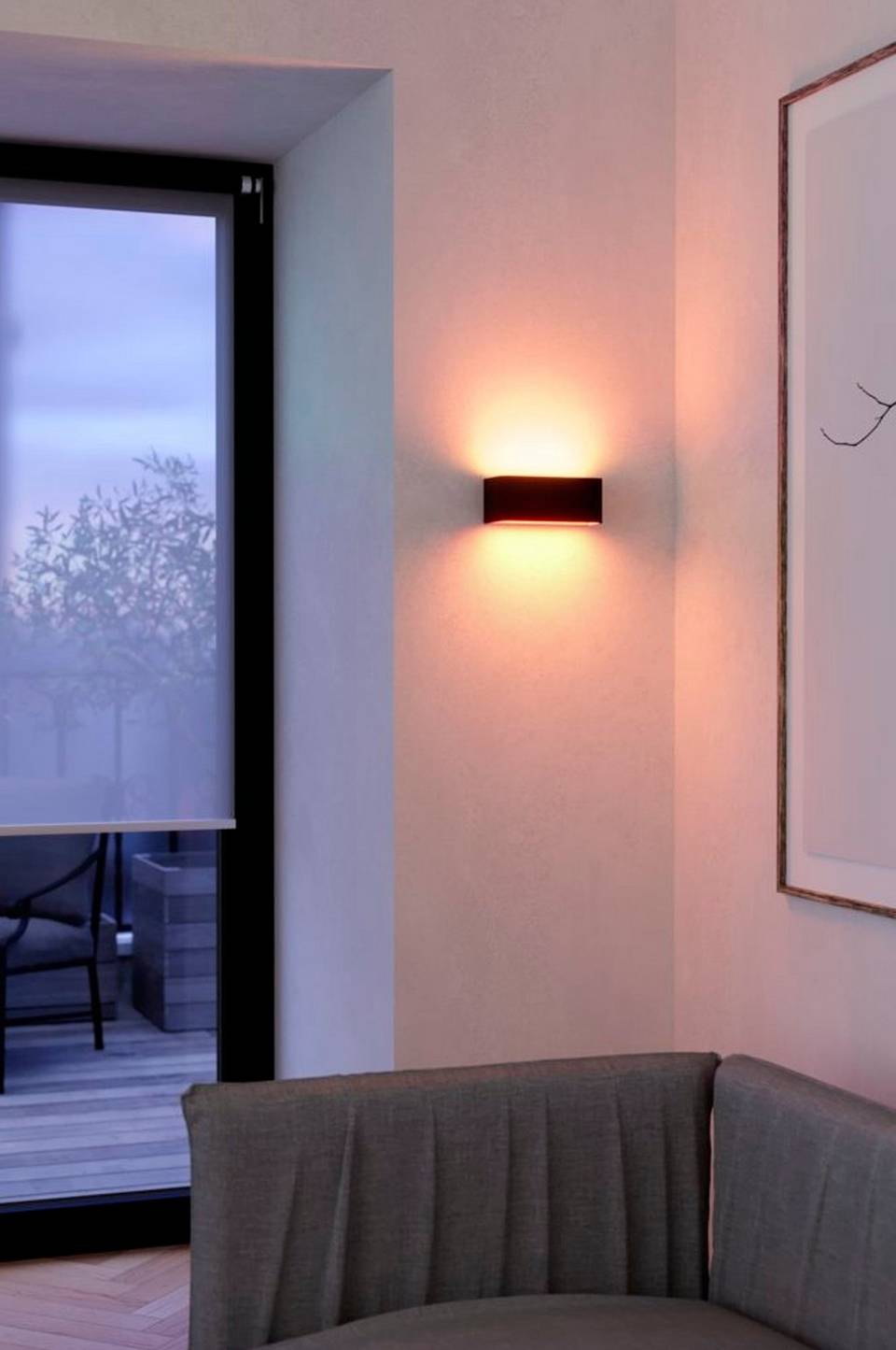 EGLO Vägglampa Sania-Z Svart, svart från EGLO, bild 5
