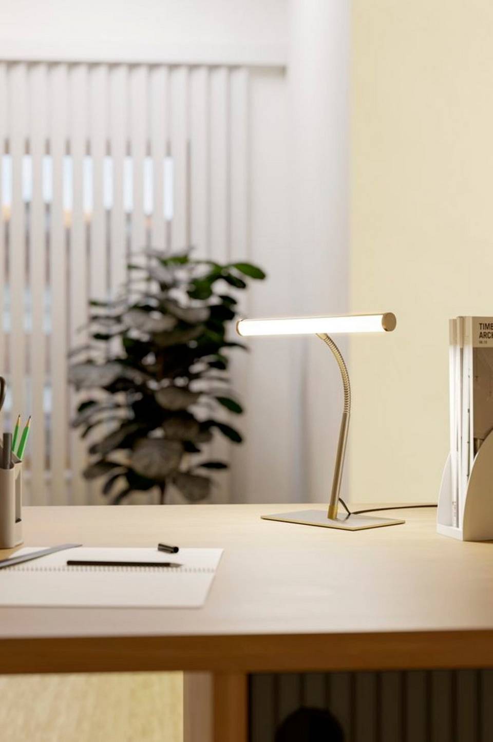 EGLO Bordslampa Riccione Satin Nickel, silver från EGLO, bild 5