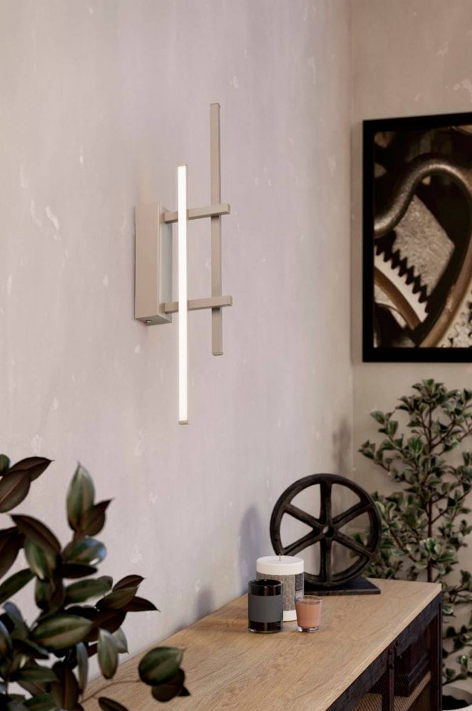 EGLO Vägglampa Trepiliano Sand, beige från EGLO, bild 5