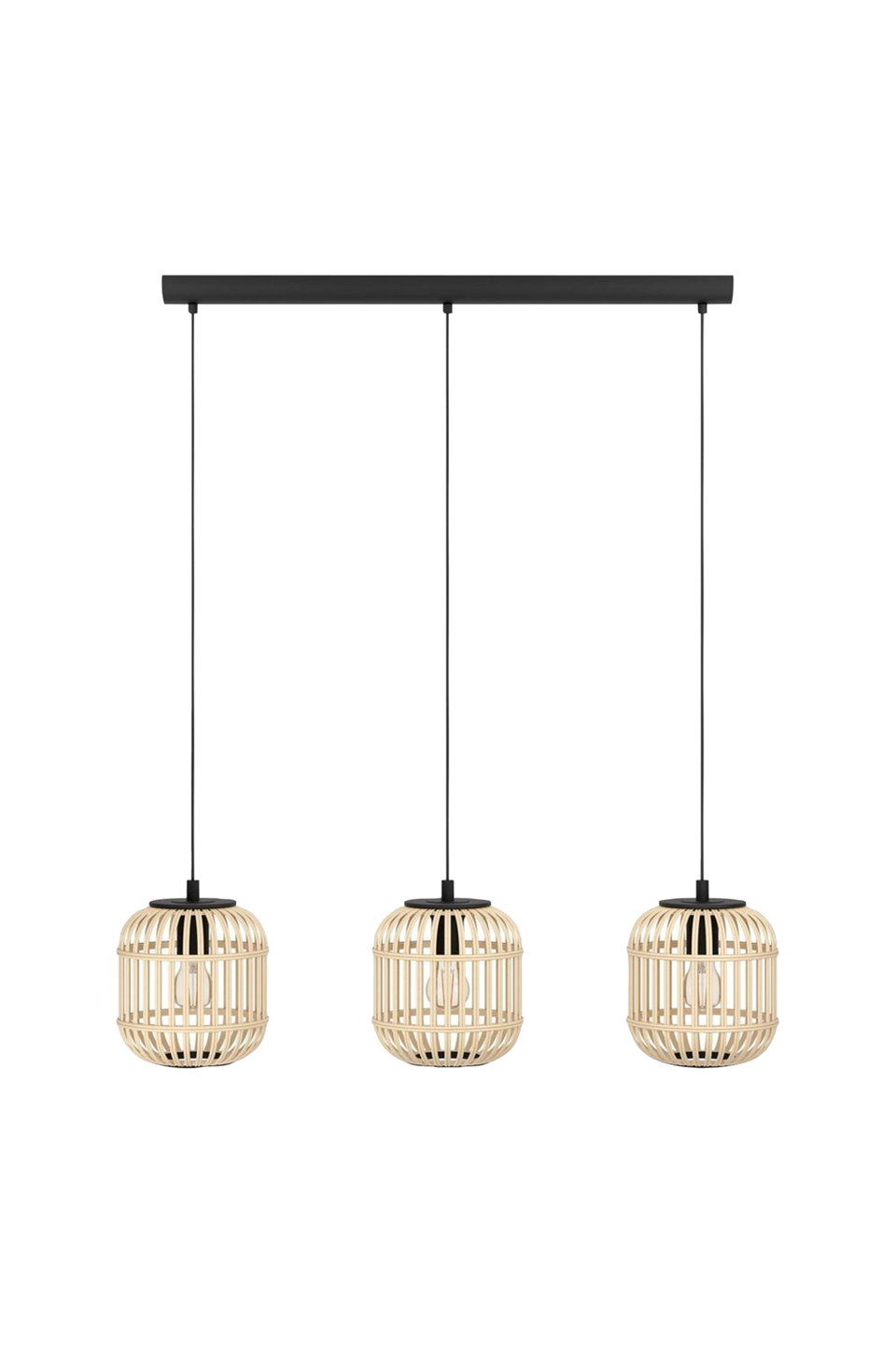 EGLO Takpendel Bordesley With 3 Lamps, svart från EGLO, bild 5