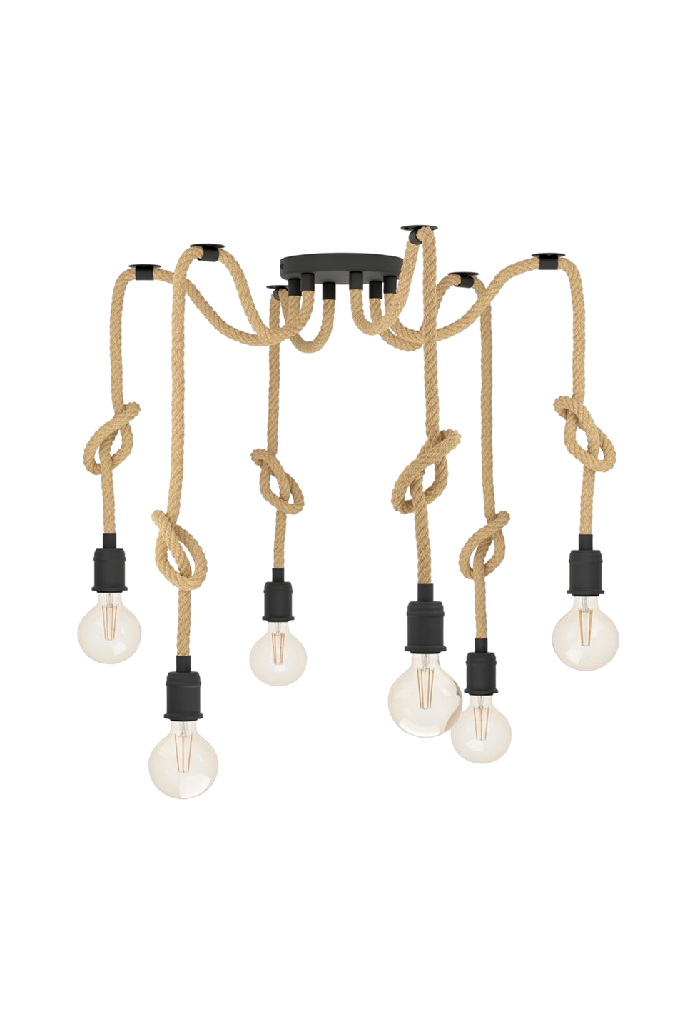 EGLO Takpendel Rampside With 6 Lamps, svart från EGLO, bild 5