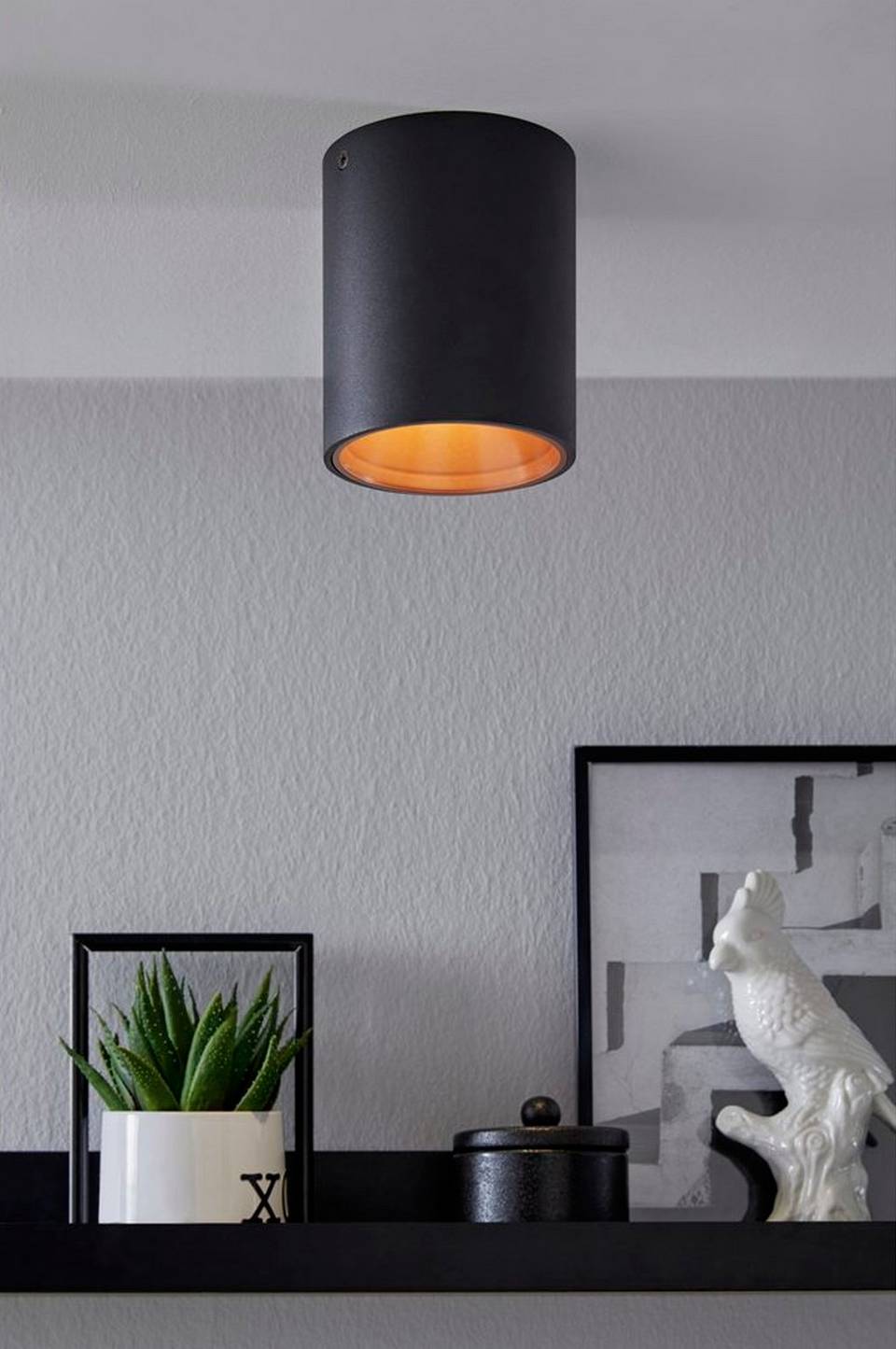 EGLO Taklampa Polasso, svart från EGLO, bild 5