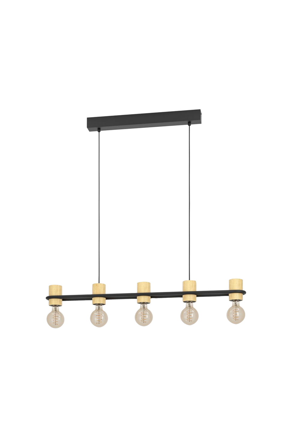 EGLO Takpendel Chieveley Black /Wood, svart från EGLO, bild 5