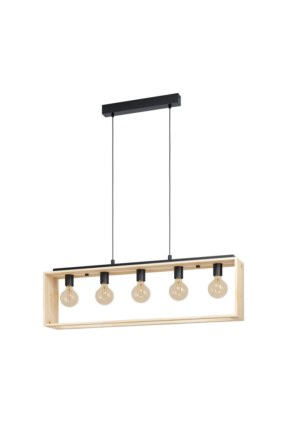 EGLO Takpendel Famborough Wood /Black, svart från EGLO, bild 5