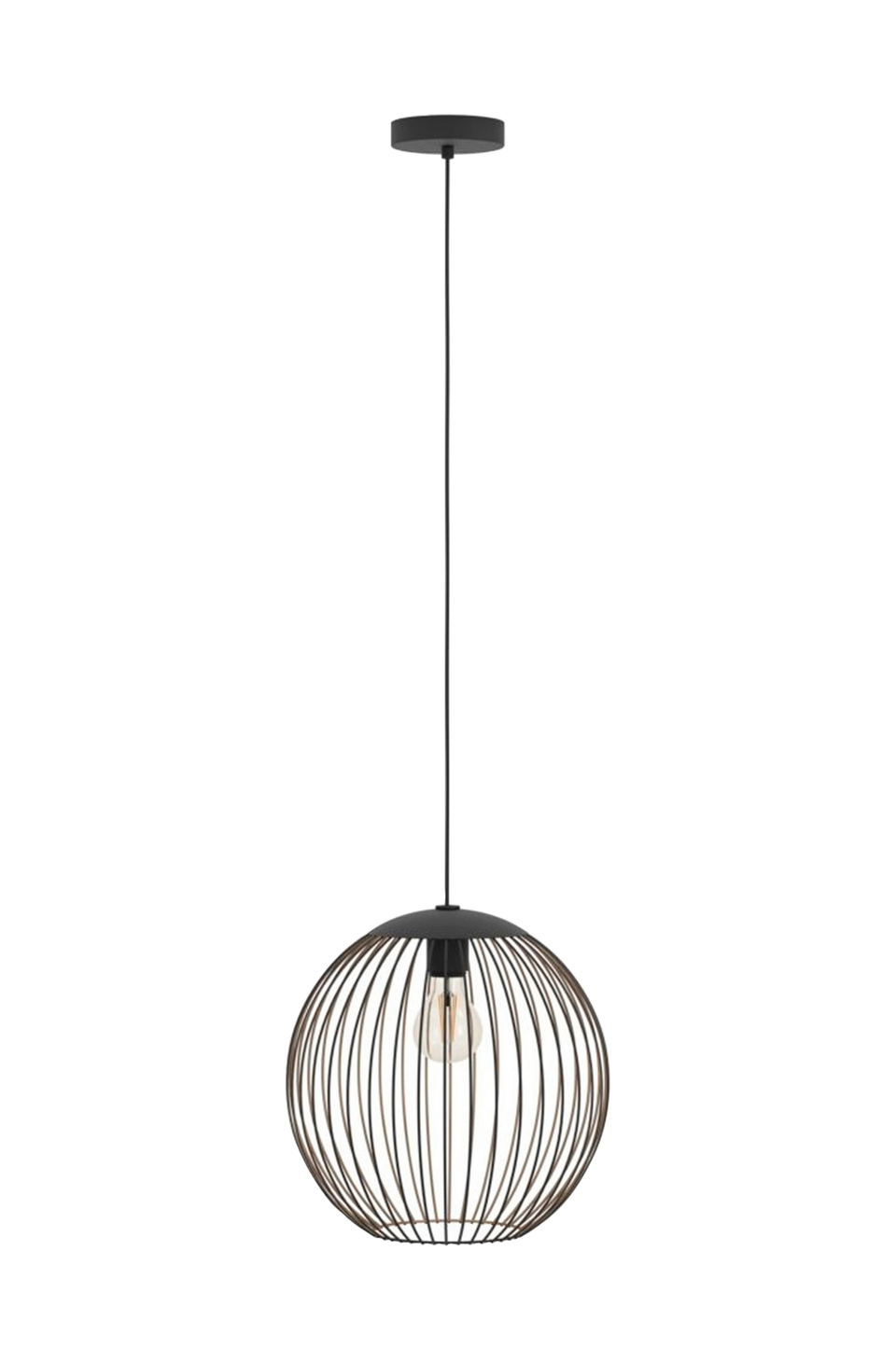 EGLO Takpendel Almanzora Round With 1 Lamp, svart från EGLO, bild 5