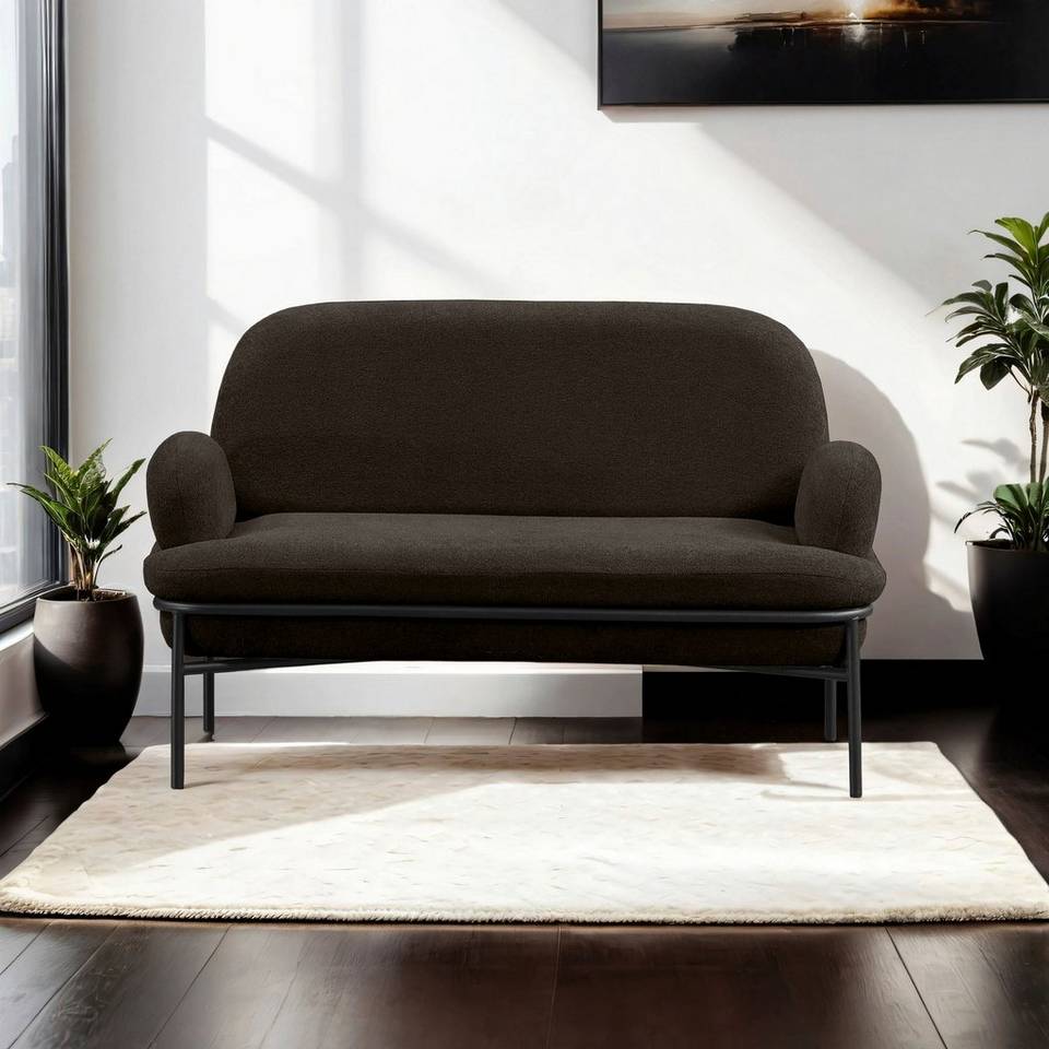 Hanah Home 2-sits soffa Aster, svart från Hanah Home, bild 5