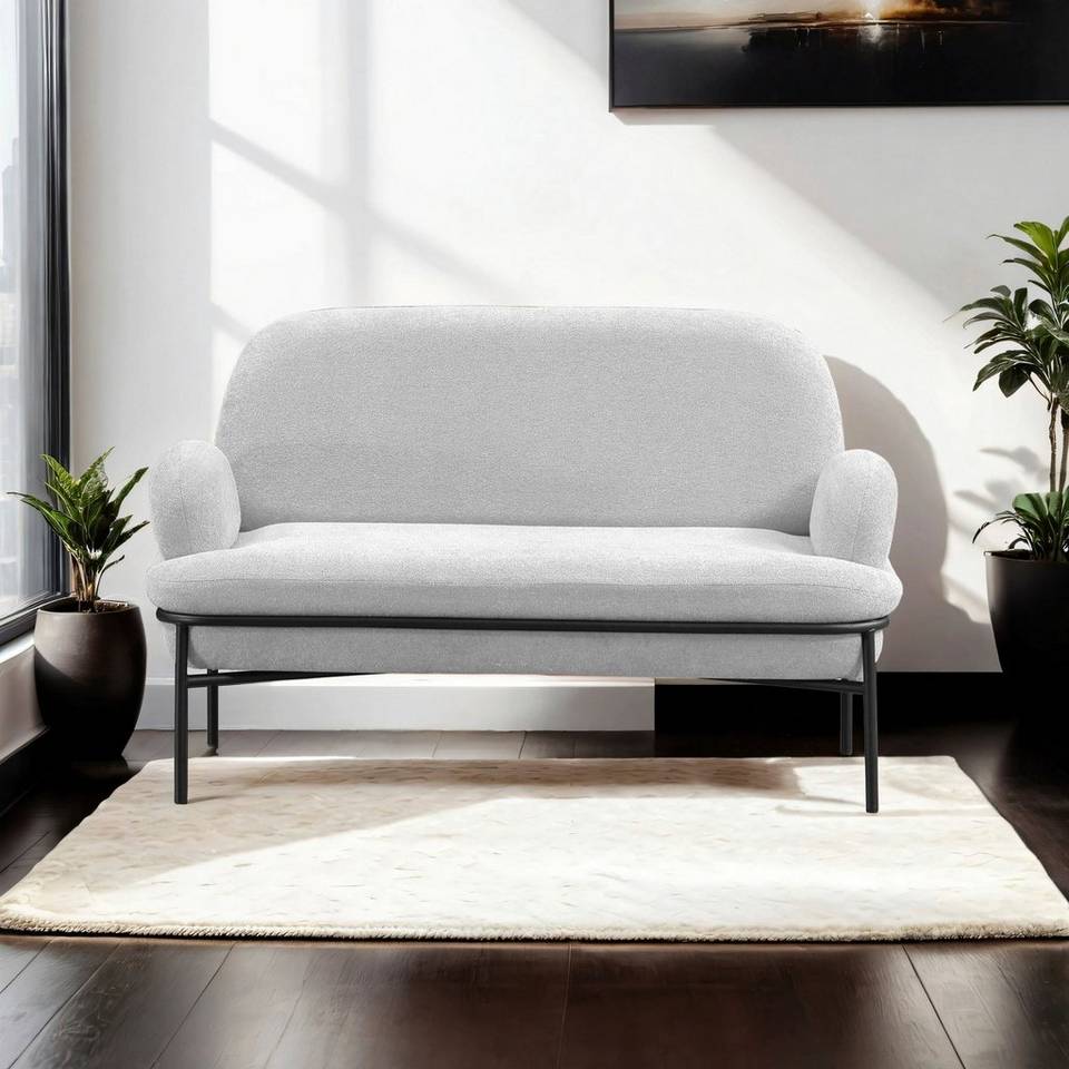 Hanah Home 2-sits soffa Aster, vit från Hanah Home, bild 5