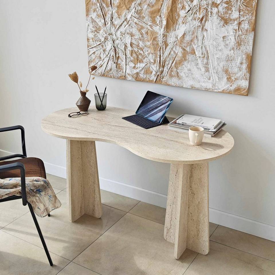 Hanah Home Arbetsbord Infini, beige från Hanah Home, bild 5