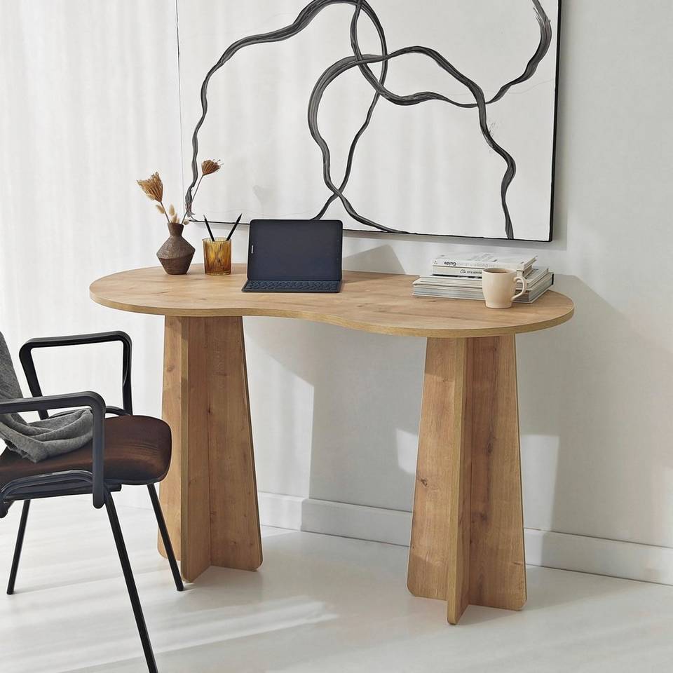 Hanah Home Arbetsbord Infini, beige från Hanah Home, bild 5