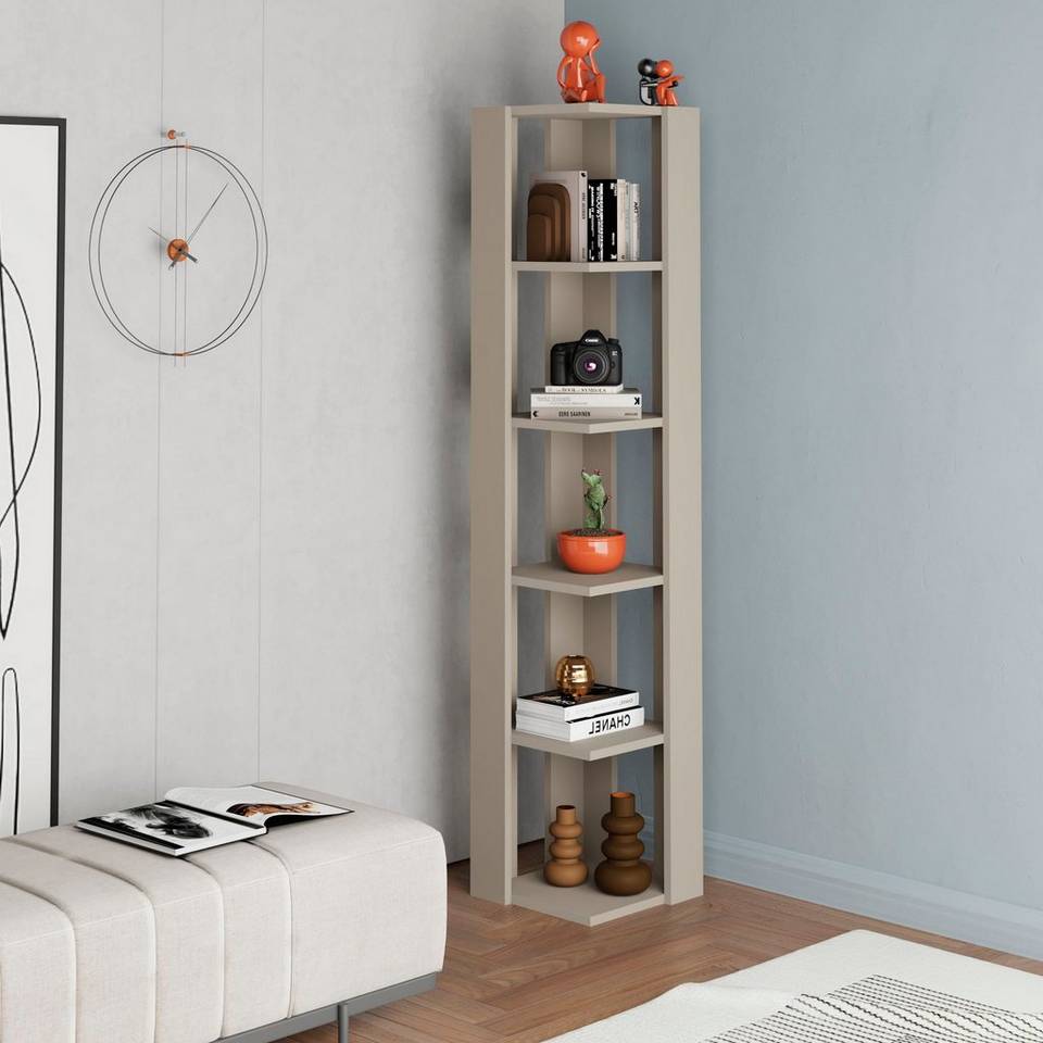 Homitis Bokhylla Nati Corner, beige från Homitis, bild 5