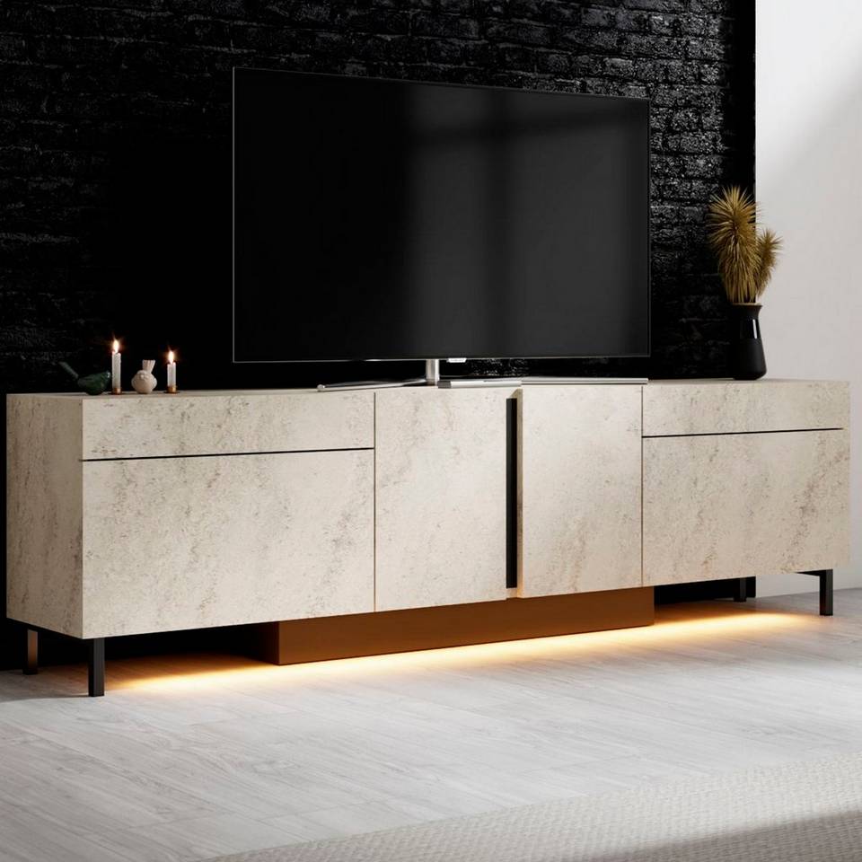 Hanah Home Tv Stativ Paris, beige från Hanah Home, bild 5