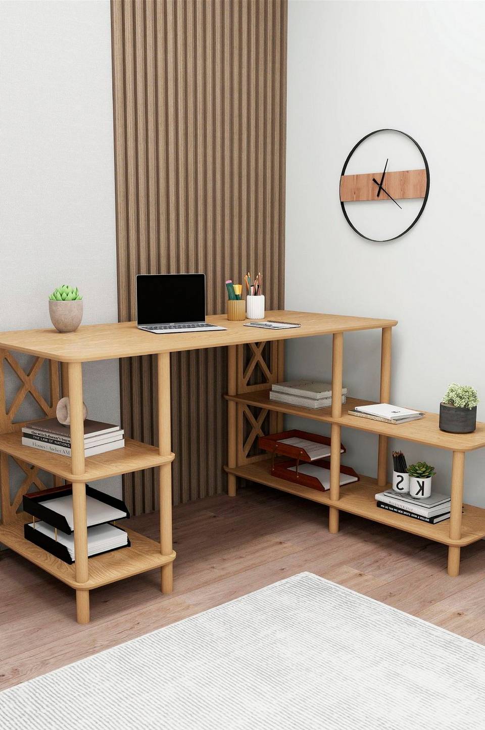 Hanah Home Arbetsbord Legno, brun från Hanah Home, bild 5