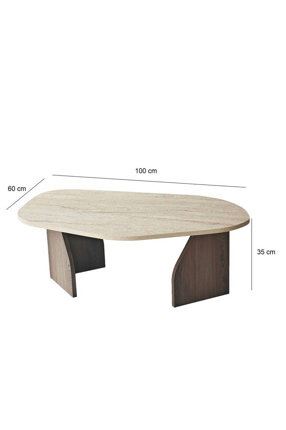 Hanah Home Soffbord Nova, beige från Hanah Home, bild 5