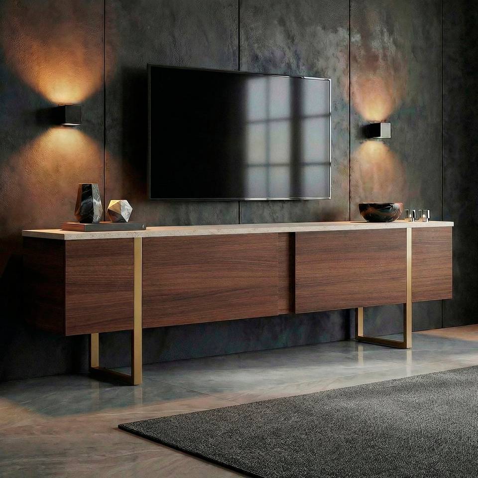Homitis Tv Stativ Onera, guld från Homitis, bild 5