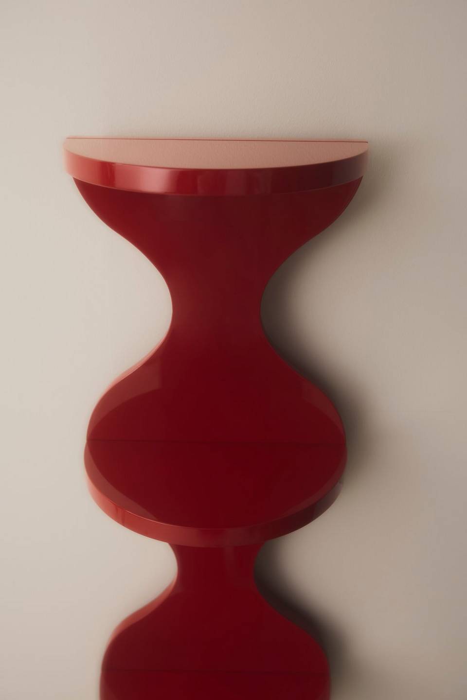 Pastill Lilja wall shelf small, röd från Pastill, bild 5