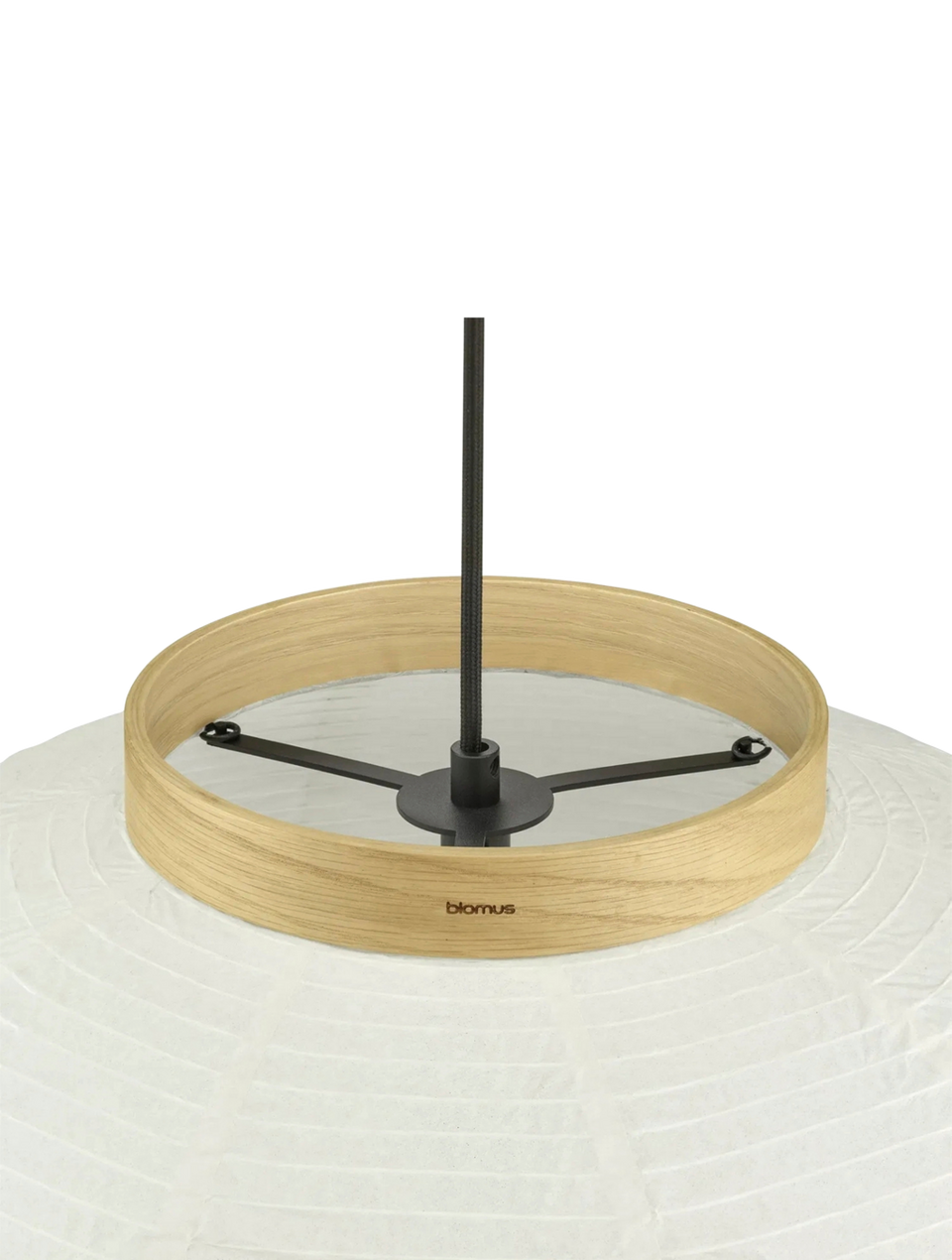Blomus Taklampa Kami rispapper H 48 cm Ø60 cm, vit från Blomus, bild 2