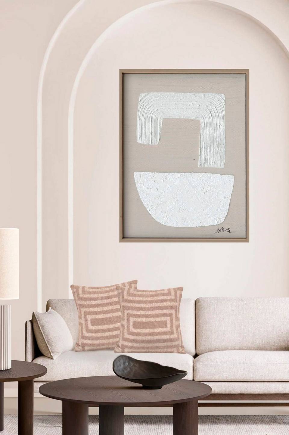 Zelected by Houze Kuddfodral Lucca 50x50cm, beige från Zelected by Houze, bild 5