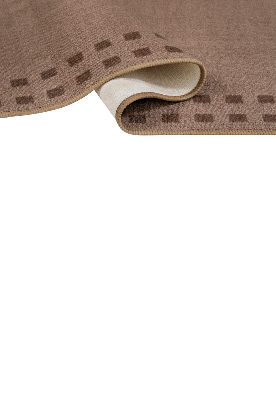 KM Home Gummibelagd matta Brick, beige från KM Home, bild 5