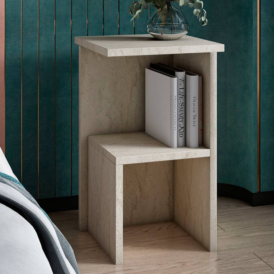 Hanah Home Nattduksbord Roisin, beige från Hanah Home, bild 5