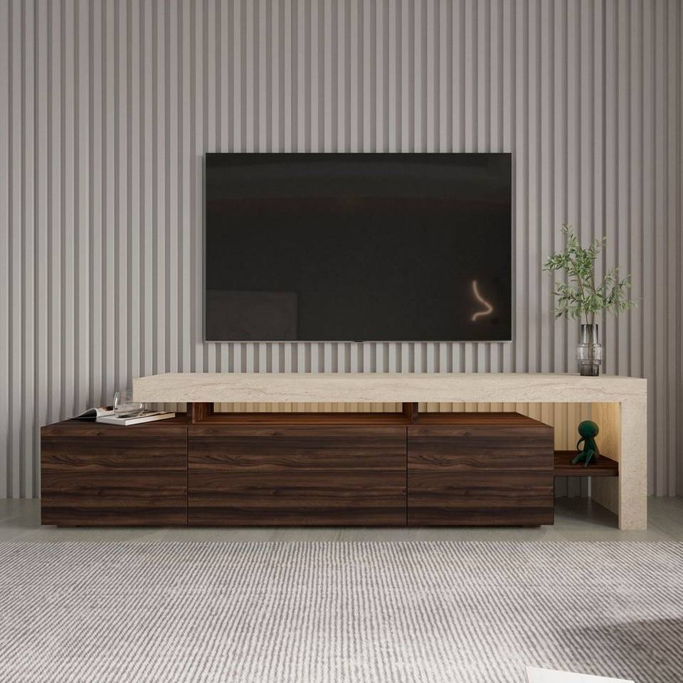Hanah Home Tv Stativ Beliz, beige från Hanah Home, bild 5