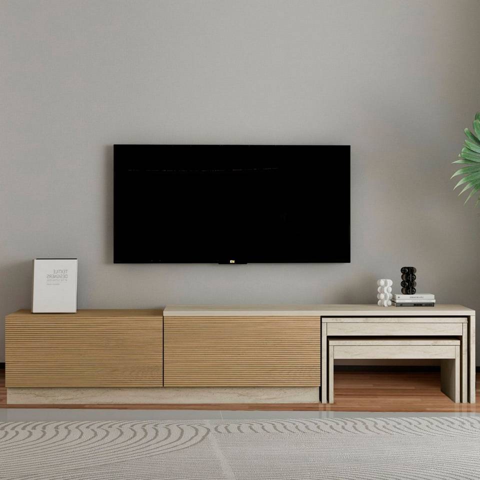 Hanah Home Tv Stativ Nest, beige från Hanah Home, bild 5