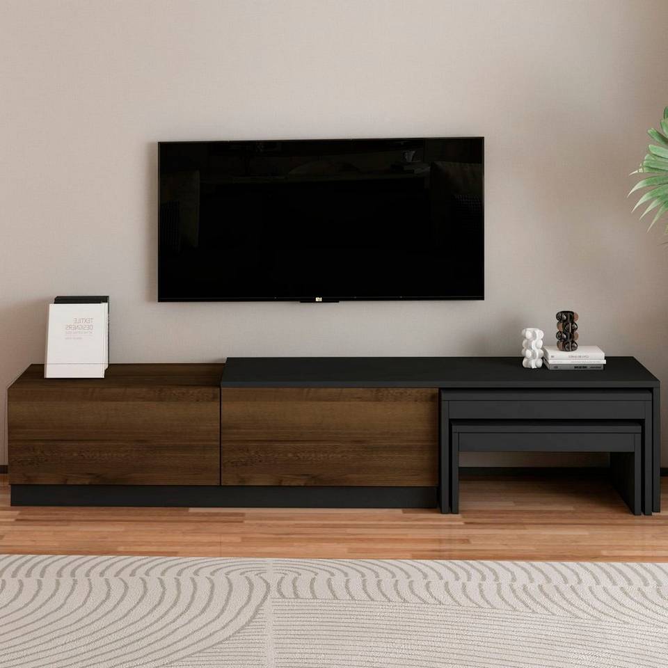 Hanah Home Tv Stativ Nest, grå från Hanah Home, bild 5