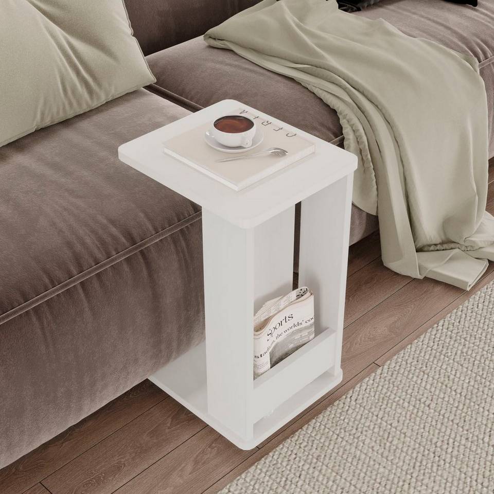 Hanah Home Sidobord Mino Side Table, vit från Hanah Home, bild 5