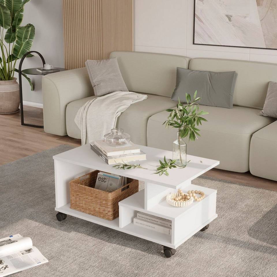 Hanah Home Soffbord Mino Coffee Table, vit från Hanah Home, bild 5