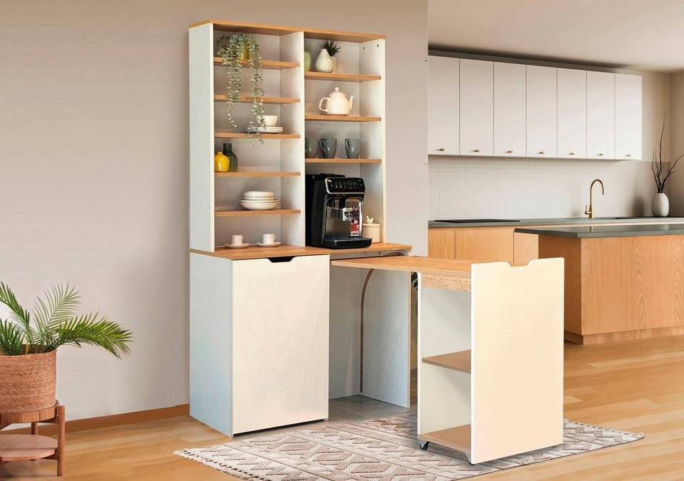 Hanah Home Kaffe Ställ Flexa, brun från Hanah Home, bild 5